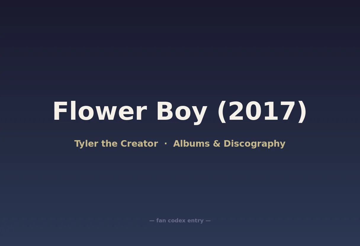 Flower Boy (2017)